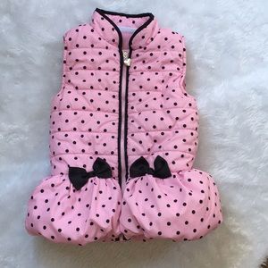 B2G2 Girls puffer vest